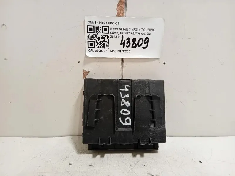 Centralina AC 64119311850-01 Bmw Serie 3 F31 Touring 2012