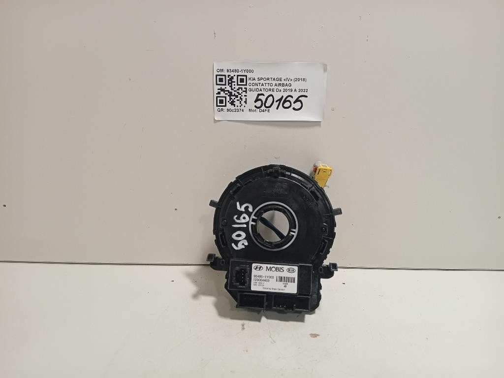Contatto Airbag Guidatore 93480-1Y000 Kia Sportage IV 2018