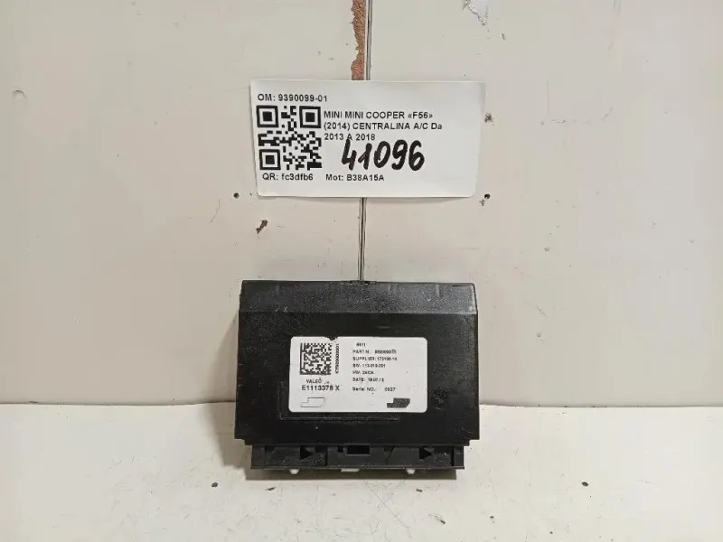 Centralina AC 9390099-01 Mini MINI Cooper F56 2014