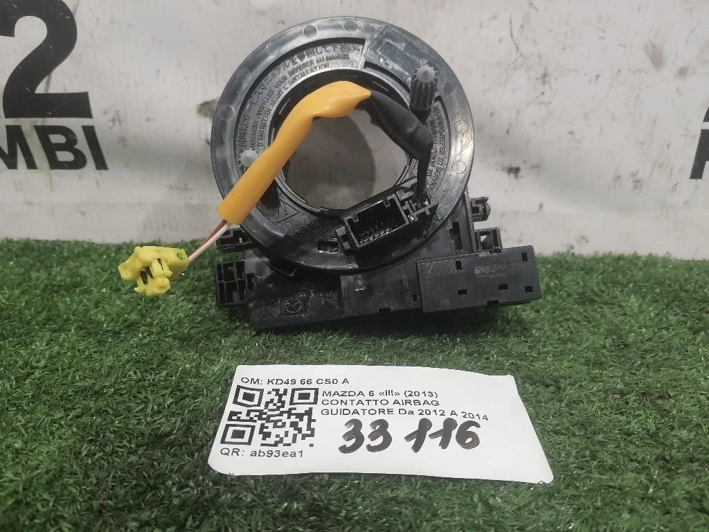 Contatto Airbag Guidatore KD4966CS0A Mazda 6 III 2013