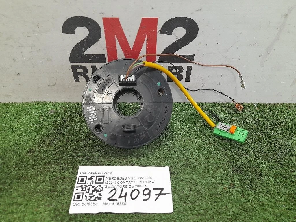 Contatto Airbag Guidatore A6394640618 Mercedes VITO W639 2004