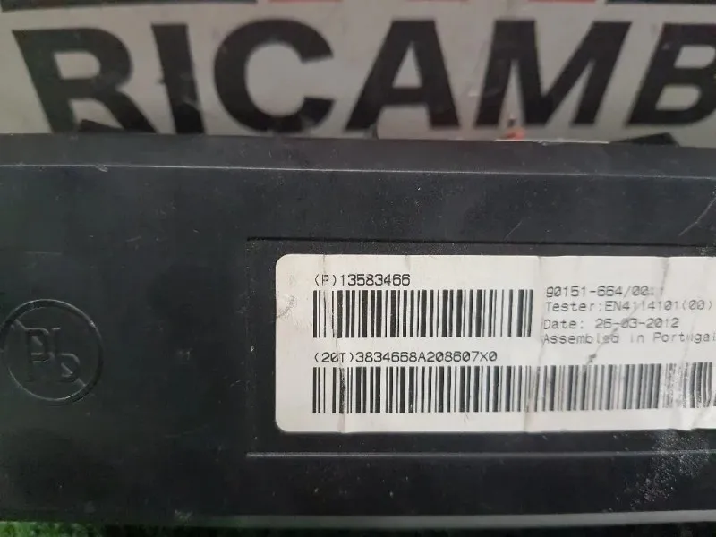 Centralina AC 13583466 Opel Astra J 2010