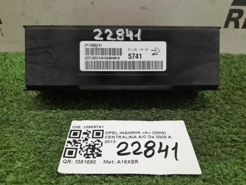Centralina AC 13505741 Opel Insignia A 2009