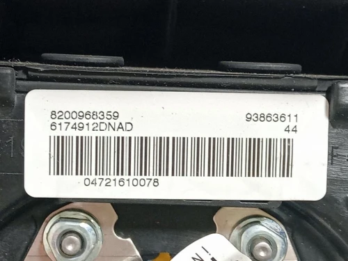 Air-bag Guidatore 8200968359 Opel Vivaro A 2007