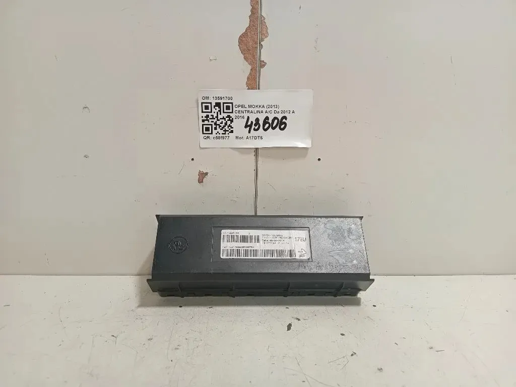 Centralina AC 13591700 Opel Mokka 2013