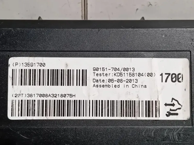 Centralina AC 13591700 Opel Mokka 2013