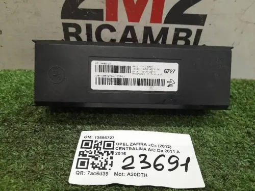 Centralina AC 13586727 Opel Zafira C 2012