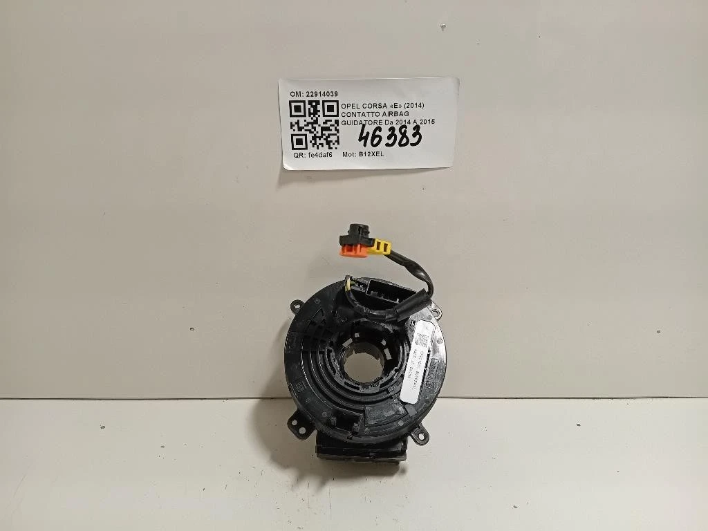 Contatto Airbag Guidatore 22914039 Opel Corsa E 2014