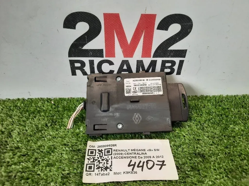 Centralina Accensione 285909828R Renault Mégane III SW 2009