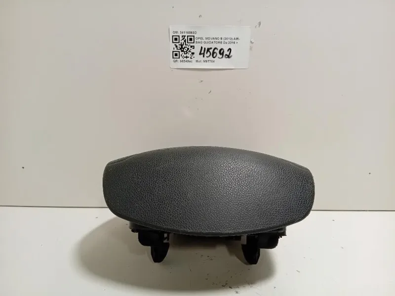 Air-bag Guidatore 34116560D Opel Movano B 2010