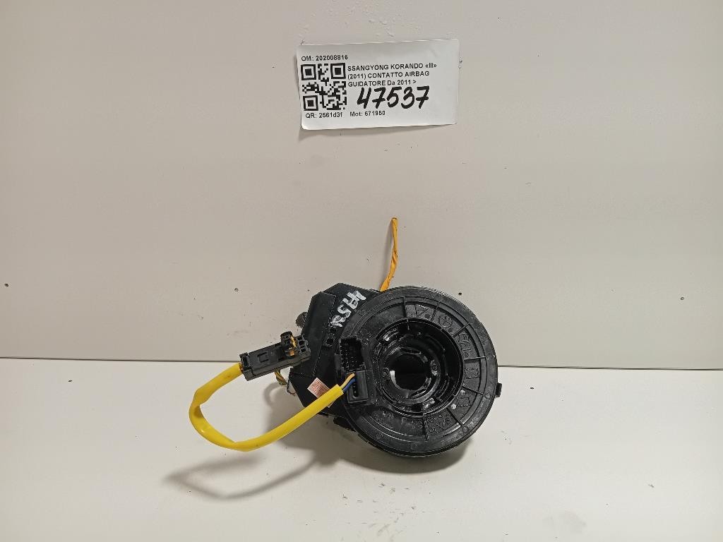 Contatto Airbag Guidatore 202008816 Ssangyong Korando III 2011
