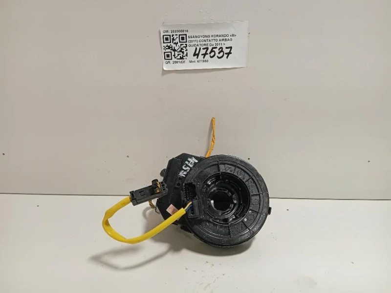 Contatto Airbag Guidatore 202008816 Ssangyong Korando III 2011