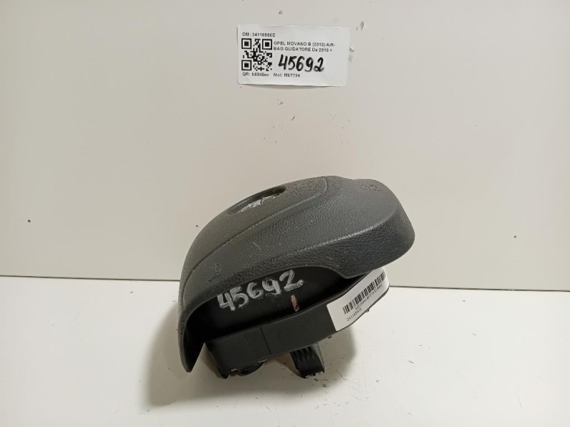 Air-bag Guidatore 34116560D Opel Movano B 2010