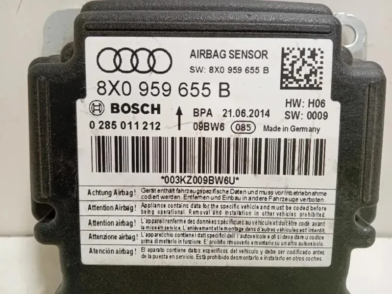 Centralina Air-bag 8X0 959 655 B Audi A1 8X1 2010