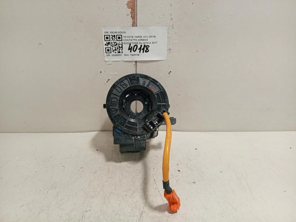 Contatto Airbag Guidatore 89245-0D030 Toyota Yaris IV 2014