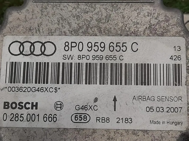 Centralina Air-bag 8P0959655C Audi A3 8P1 2004