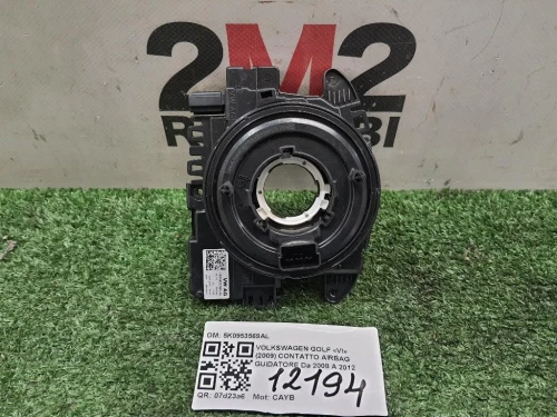 Contatto Airbag Guidatore 5K0953569AL Volkswagen GOLF VI 2009