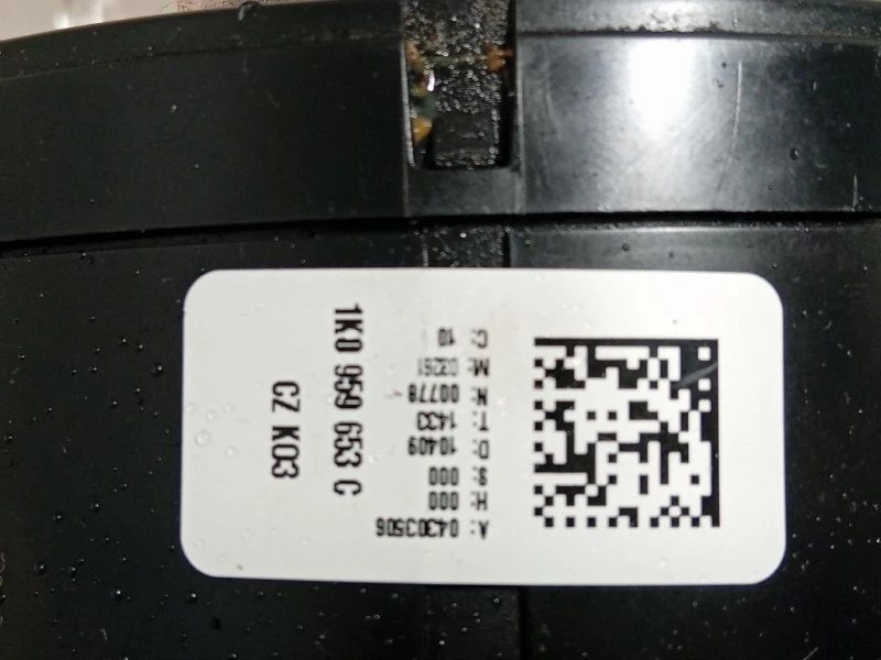 Contatto Airbag Guidatore 1K0 959 653 C CONTATTO AIRBAG SPIRALATO Volkswagen GOLF VI 2009