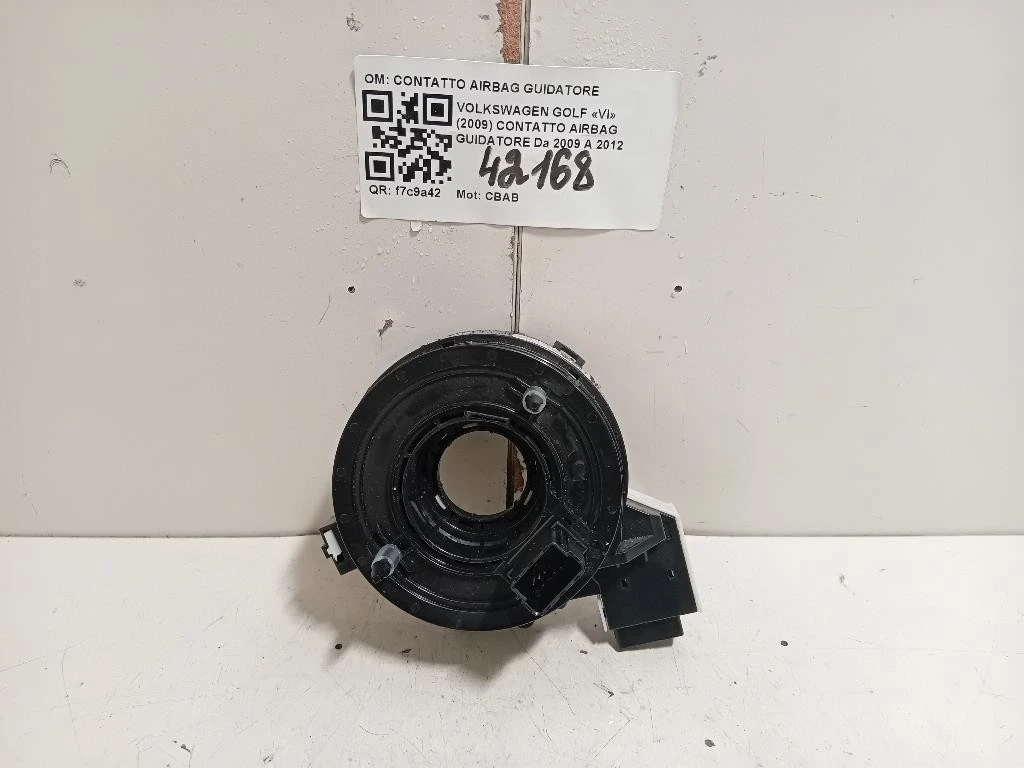 Contatto Airbag Guidatore 1K0 959 653 C 1K0959653C Volkswagen GOLF VI 2009