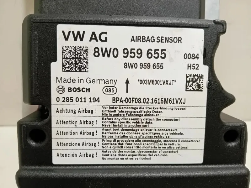Centralina Air-bag 8W0 959 655 Audi A4 8W5 Avant 2015