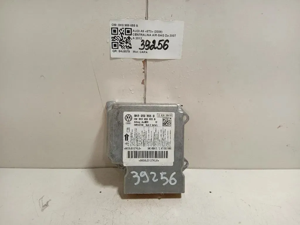 Centralina Air-bag 8K0 959 655 B Audi A5 8T3 2008