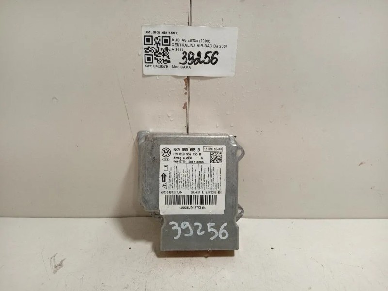 Centralina Air-bag 8K0 959 655 B Audi A5 8T3 2008