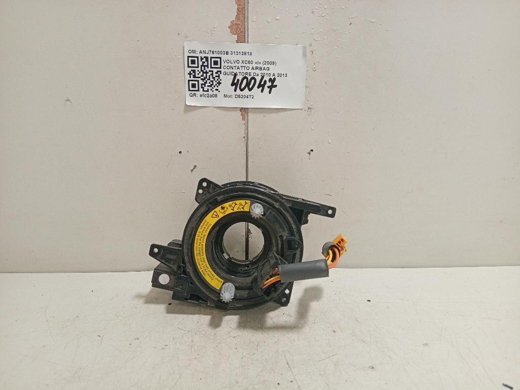 Contatto Airbag Guidatore ANJ761003B 31313818 Volvo XC60 I 2009