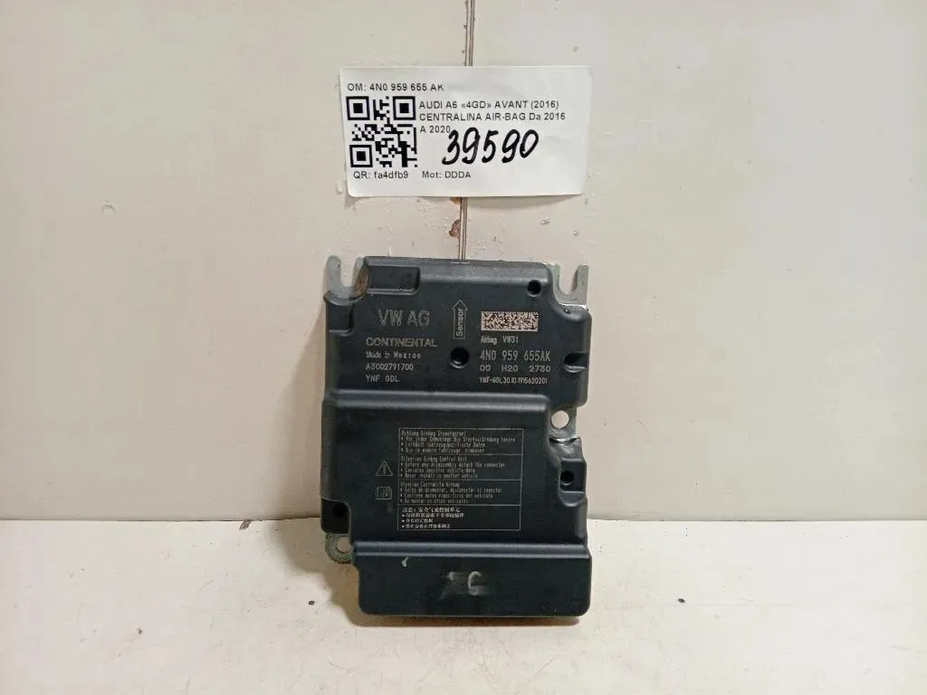 Centralina Air-bag 4N0 959 655 AK Audi A6 4GD Avant 2016