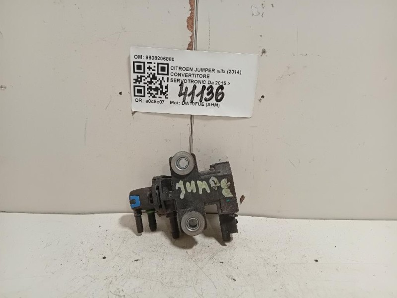 Convertitore Servotronic 9808206880 Citroen Jumper III 2014