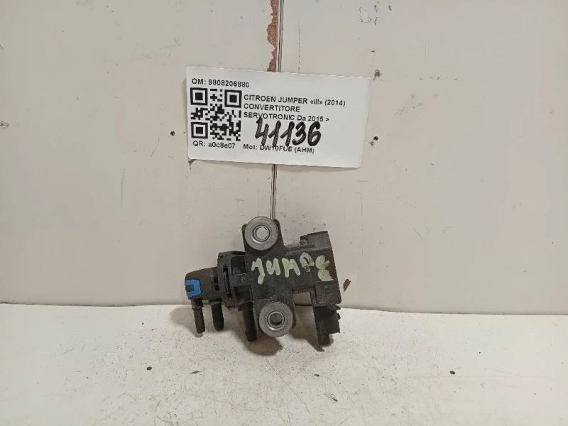 Convertitore Servotronic 9808206880 Citroen Jumper III 2014