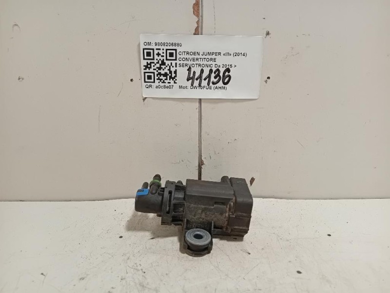 Convertitore Servotronic 9808206880 Citroen Jumper III 2014