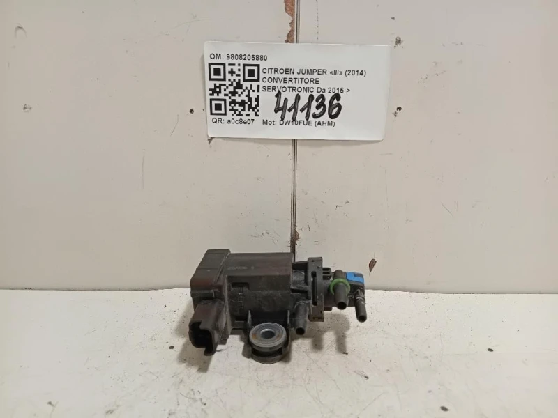Convertitore Servotronic 9808206880 Citroen Jumper III 2014