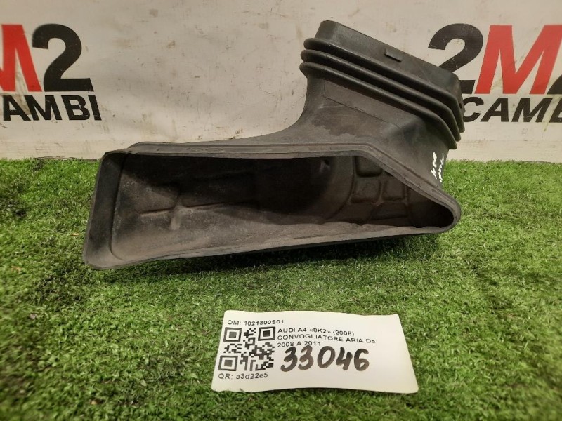 Convogliatore ARIA 1021300S01 TUBO ASPIRAZIONE ARIA Audi A4 8K2 2008