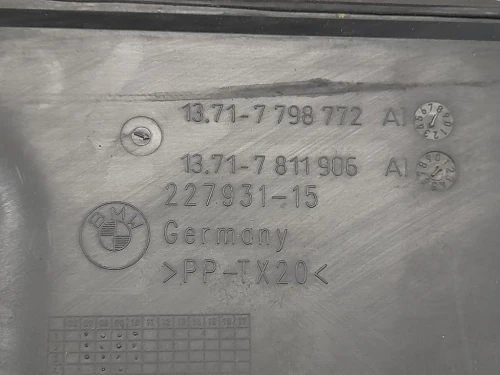 Convogliatore ARIA 1371-7798772 Bmw Serie 3 E90 Berlina 2005