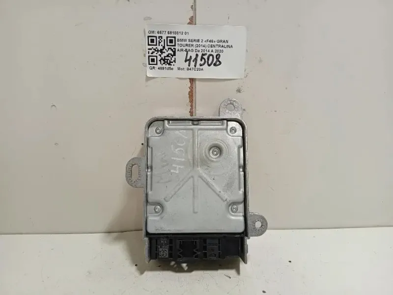 Centralina Air-bag 6577 6818812 01 Bmw Serie 2 F46 GRAN Tourer 2014
