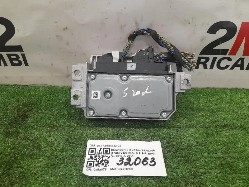 Centralina Air-bag 65779184432-02 Bmw Serie 3 E90 Berlina 2005