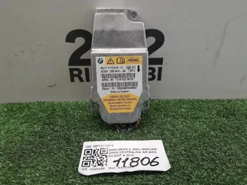 Centralina Air-bag 65779172019 Bmw Serie 5 E60 Berlina 2004