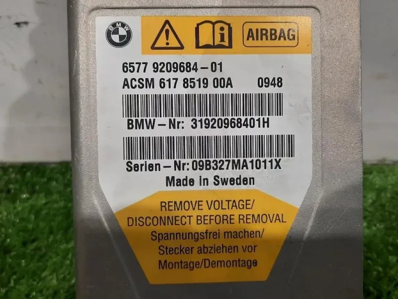 Centralina Air-bag 6577 9209684-01 Bmw Serie 5 F07 GT 2010