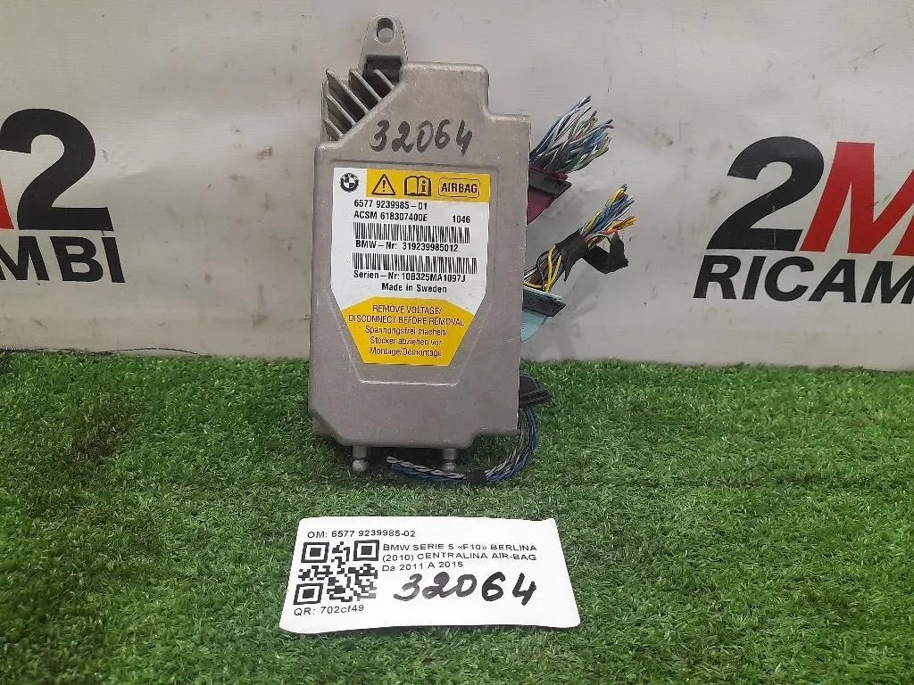 Centralina Air-bag 6577 9239985-02 Bmw Serie 5 F10 Berlina 2010