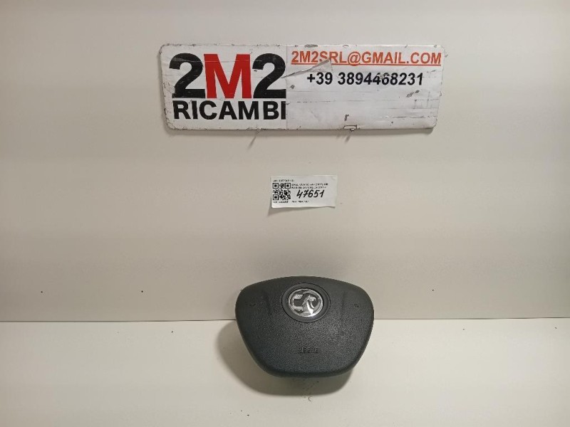 Air-bag Guidatore 985704910R Opel Vivaro A 2007