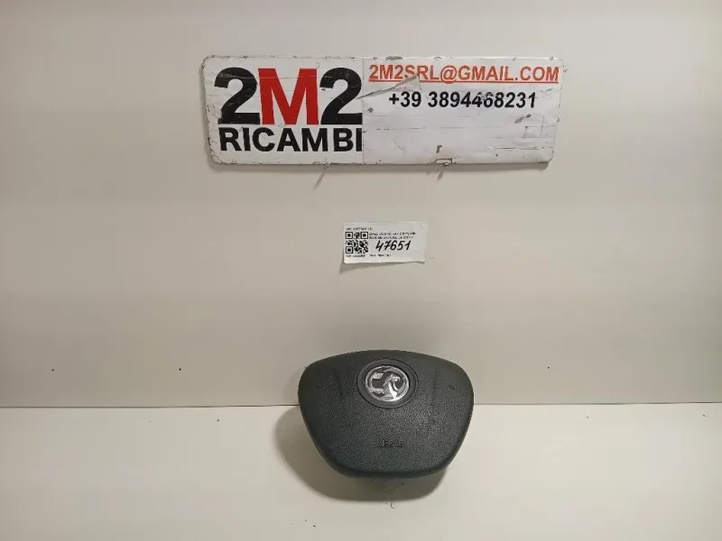 Air-bag Guidatore 985704910R Opel Vivaro A 2007