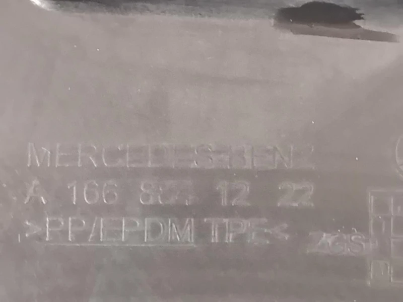 Passaruota ANT DX A166 884 12 22 Mercedes Classe ML W166 2012