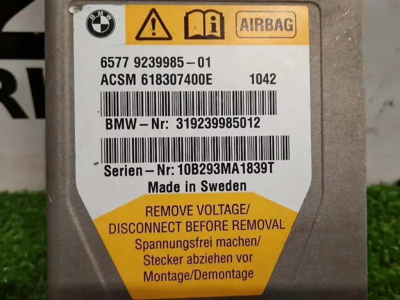 Centralina Air-bag 6577 9239985-01 Bmw Serie 5 F10 Berlina 2010