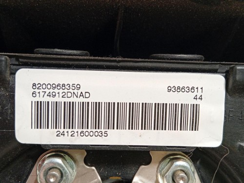 Air-bag Guidatore 8200968359 Opel Vivaro A 2007