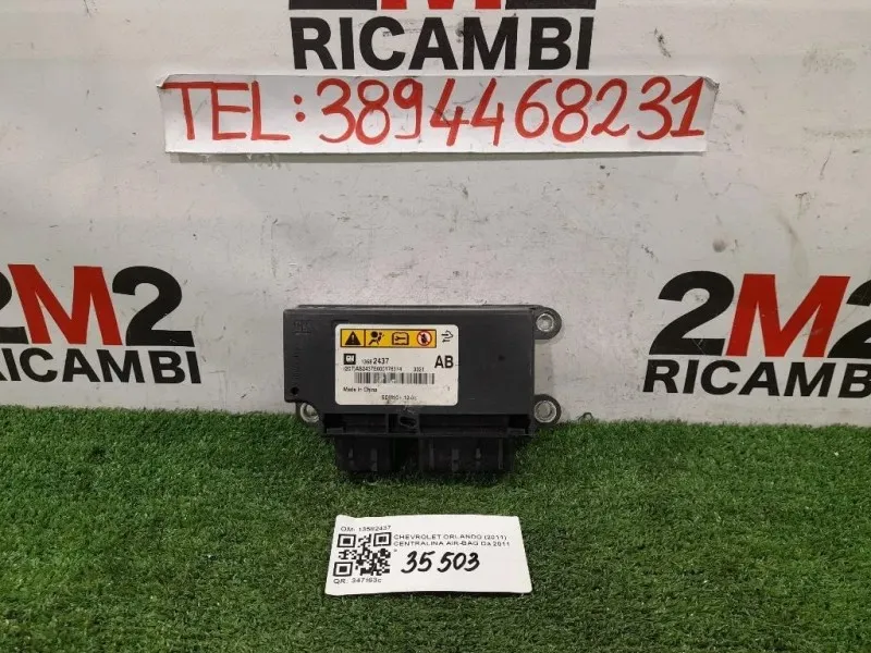 Centralina Air-bag 13582437 Chevrolet Orlando 2011