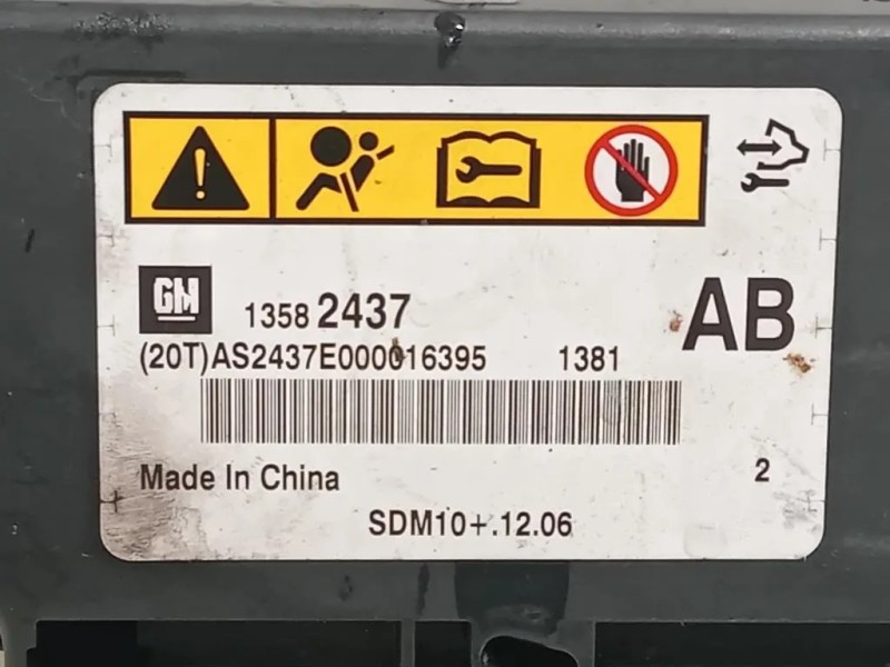 Centralina Air-bag 13582437 Chevrolet Orlando 2011