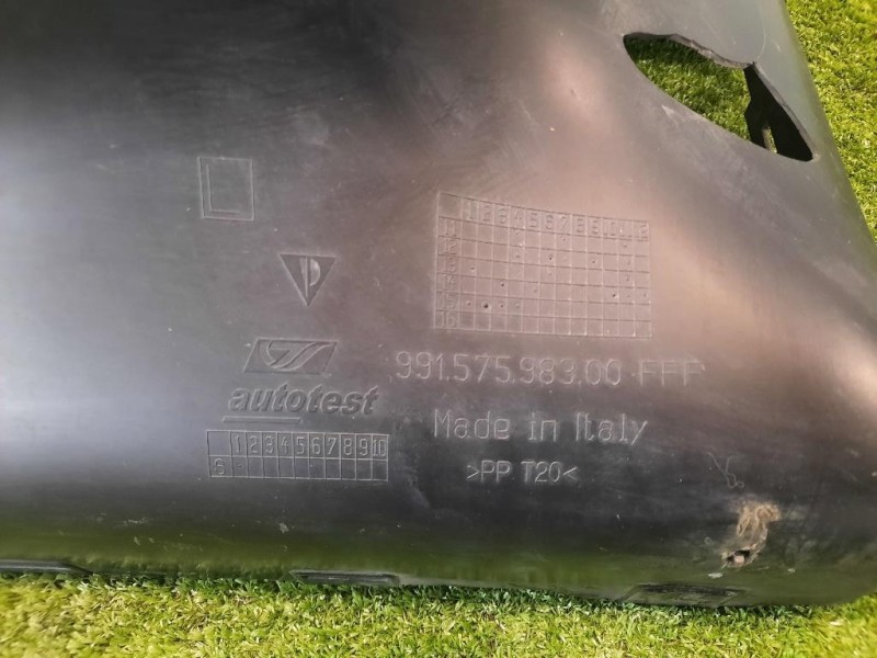Convogliatore ARIA Paraurti ANT SX 99157598300 Porsche 911 991 2012