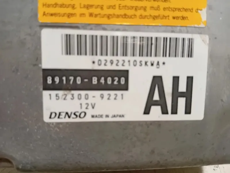 Centralina Air-bag 89170-B4020 Daihatsu Terios II 2009