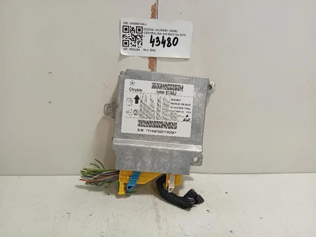 Centralina Air-bag 04896814AJ Dodge Journey 2009