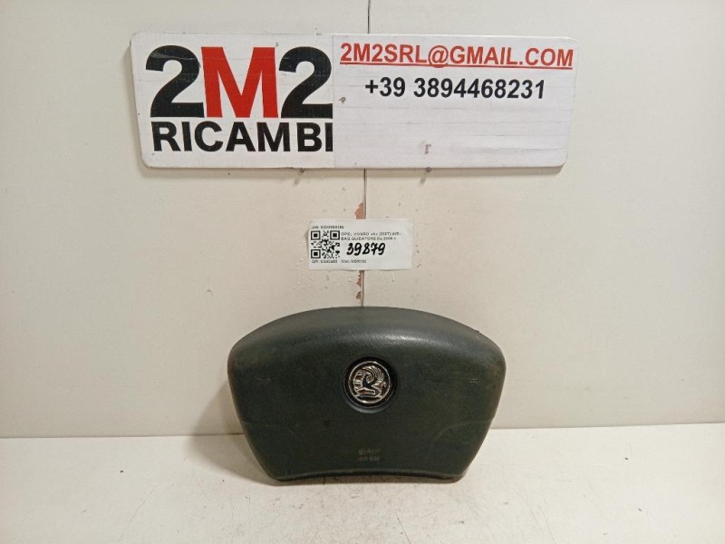 Air-bag Guidatore 8200968359 Opel Vivaro A 2007